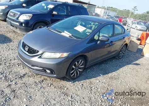 2015 Honda Civic Ex-L z USA, uszkodzony, nr VIN 2HGFB2F96FH514883